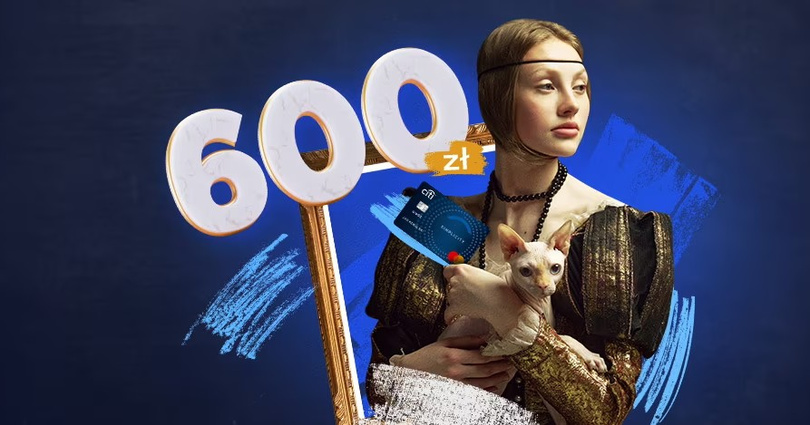 600 zł premii + zwolnienie z opłat z kartą kredytową Citi Simplicity 600 zł premii + zwolnienie z opłat z kartą kredytową Citi Simplicity