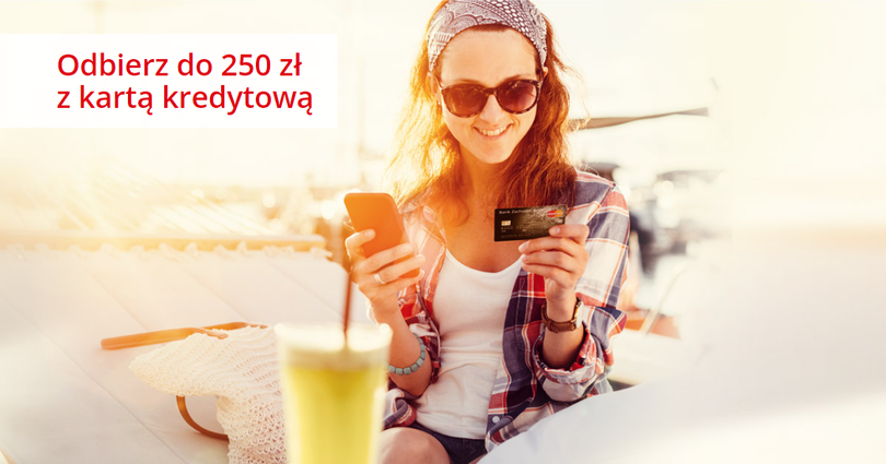 Do 250 złotych premii z kartą kredytową w BZ WBK Do 250 złotych premii z kartą kredytową w BZ WBK