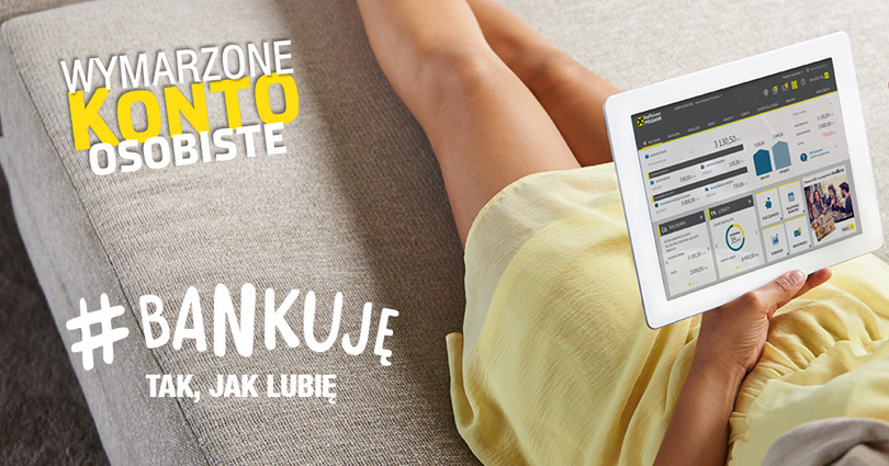 Wymarzone Konto Osobiste - Oprocentowane Konto w Raiffeisen Polbanku