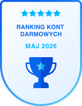 Ranking darmowych kont - maj 2026