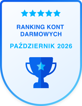 Ranking darmowych kont - październik 2026