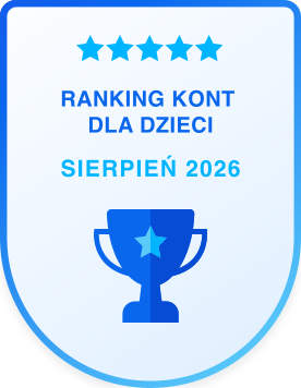 Ranking kont dla dzieci - sierpień 2026