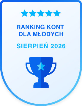 Ranking kont dla młodych - sierpień 2026