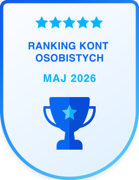 Ranking kont osobistych - maj 2026