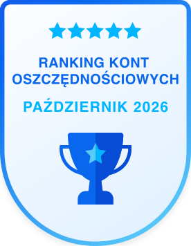 Ranking kont oszczędnościowych - październik 2026