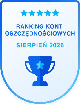 Ranking kont oszczędnościowych - sierpień 2026