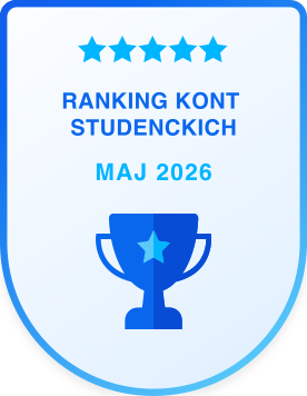 Ranking kont studenckich - maj 2026