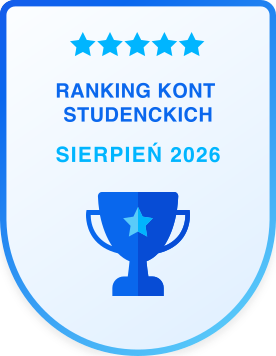 Ranking kont studenckich - sierpień 2026