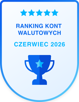 Ranking kont walutowych - czerwiec 2026