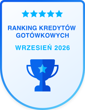 Ranking kredytów gotówkowych - wrzesień 2026