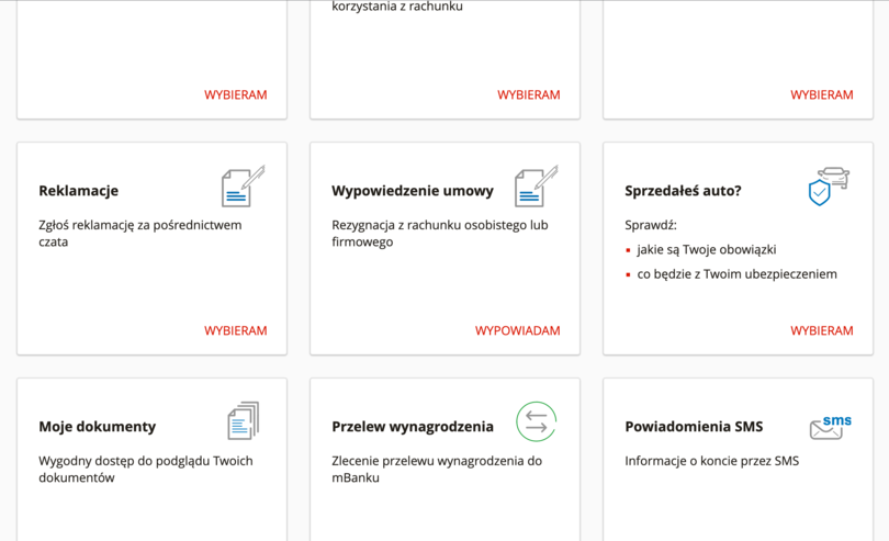 Wypowiedzenie umowy w mBanku